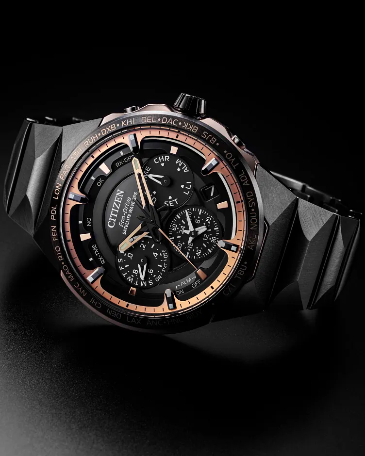 Satellite Wave GPS F950 Black Dial Super Titanium Bracelet CC4025 Satellite Wave GPS F950 Black Dial Super Titanium Bracelet CC4025
